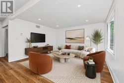 Virtually Staged Living Room - 