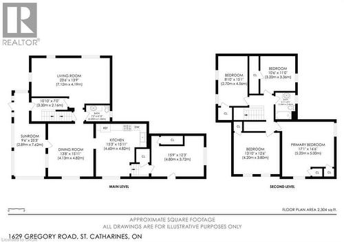 Both Floor plan - 1629 Gregory Road, St. Catharines, ON 