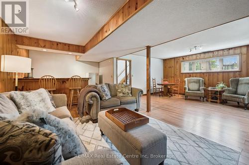 Sit by the warm gas stove and read a good book. - 9098 Sideroad 27 Road, Erin, ON - Indoor