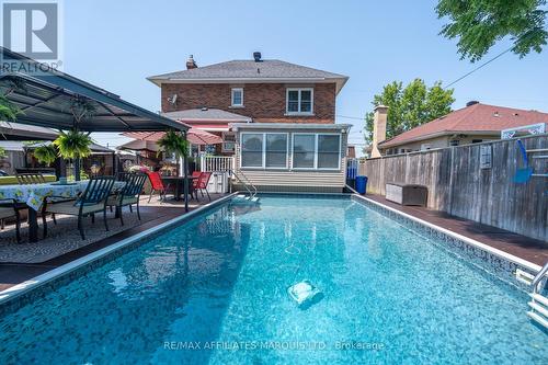 420 Third Street W, Cornwall, ON - Outdoor With In Ground Pool With Exterior