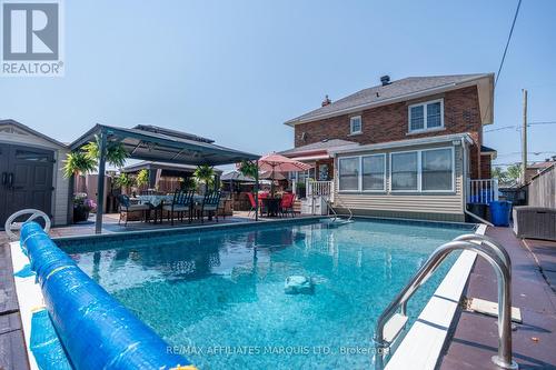 420 Third Street W, Cornwall, ON - Outdoor With In Ground Pool
