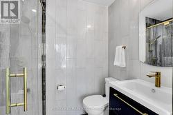 New 3 piece bathroom in addition - 