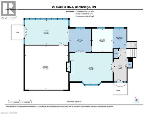 20 Corwin Boulevard, Cambridge, ON 