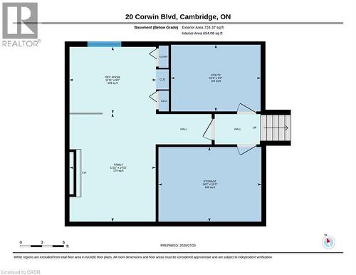 20 Corwin Boulevard, Cambridge, ON 