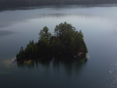 Lot - Île Lac Edja, Blue Sea, QC 
