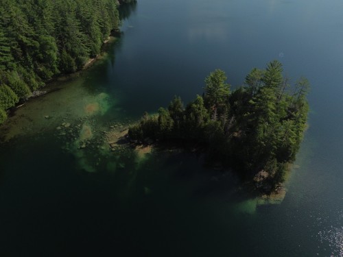Lot - Île Lac Edja, Blue Sea, QC 