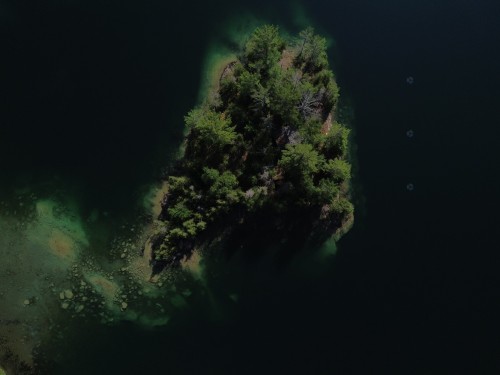 Lot - Île Lac Edja, Blue Sea, QC 