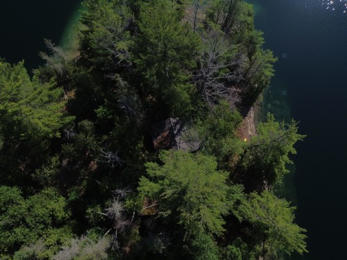 Lot - Île Lac Edja, Blue Sea, QC 