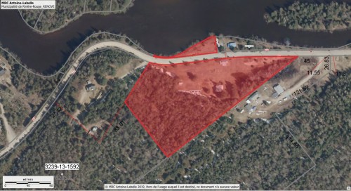 Aerial View - 4346 Ch. Du Rapide, Rivière-Rouge, QC 