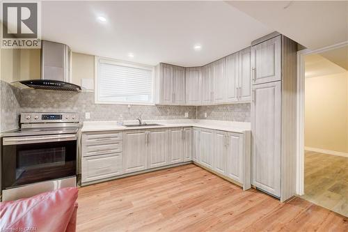 252 Gravel Ridge Trail, Kitchener, ON - Indoor Photo Showing Kitchen
