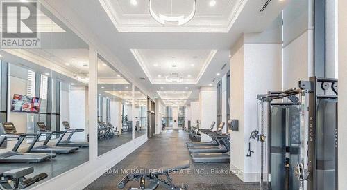 1102 - 30 Elm Drive, Mississauga, ON - Indoor Photo Showing Gym Room