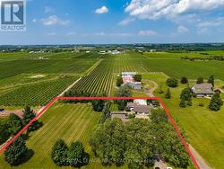 Property outline 257.54ft X215.45FT - 