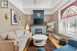 Vaulted Ceiling in Living room - 