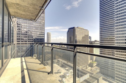 Balcony - 2703-1188 Av. Union, Montréal (Ville-Marie), QC 
