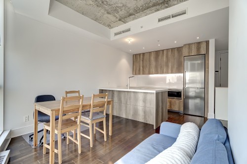 Living Room - 2703-1188 Av. Union, Montréal (Ville-Marie), QC 