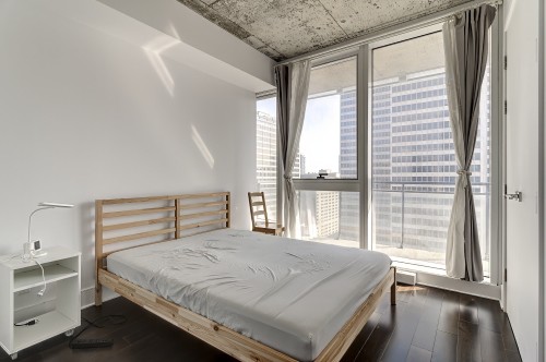 Bedroom - 2703-1188 Av. Union, Montréal (Ville-Marie), QC 