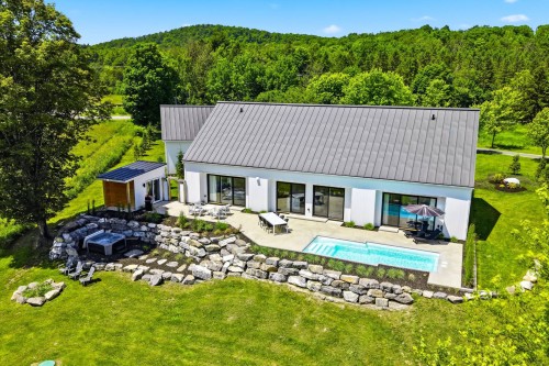 Aerial View - 117 Ch. Santerre, Sutton, QC 