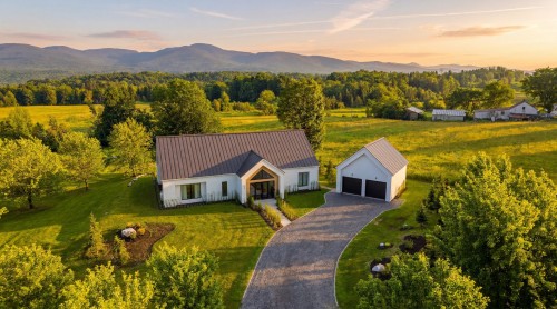 Aerial View - 117 Ch. Santerre, Sutton, QC 
