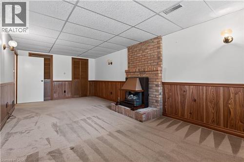 5051 Brady Avenue, Burlington, ON - Indoor Photo Showing Other Room With Fireplace