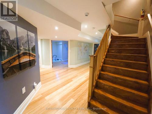 Massive lower level rec room with bamboo floors. - 6 Pinehurst Lane, Springwater, ON - Indoor Photo Showing Other Room