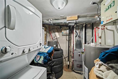 laundry for basement suite in mechanical area - 141 Pilgrim Avenue, Winnipeg, MB 