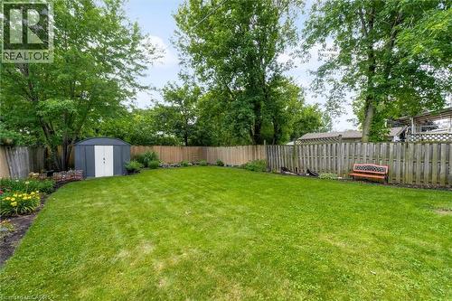 722 Burgess Avenue, Hamilton, ON - Outdoor With Backyard