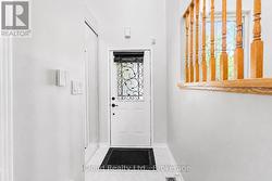 Foyer, New lock. - 