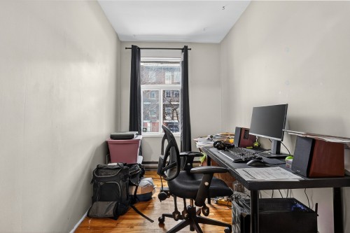 Bedroom - 2064  - 2070 Rue St-Germain, Montréal (Mercier/Hochelaga-Maisonneuve), QC - Indoor Photo Showing Office