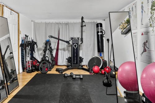 Exercise Room - 2064  - 2070 Rue St-Germain, Montréal (Mercier/Hochelaga-Maisonneuve), QC - Indoor Photo Showing Gym Room