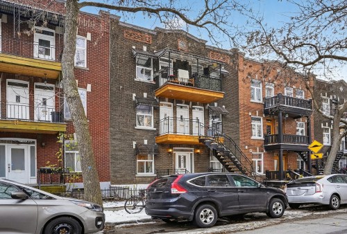 Front of Structure - 2064  - 2070 Rue St-Germain, Montréal (Mercier/Hochelaga-Maisonneuve), QC - Outdoor With Facade
