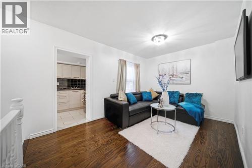 Unit 2 - 107 Queen Street S, Hamilton, ON - Indoor Photo Showing Living Room
