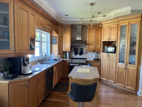 Kitchen - 50 Rue Gabrielle-Roy, Notre-Dame-De-L'Île-Perrot, QC - Indoor Photo Showing Kitchen