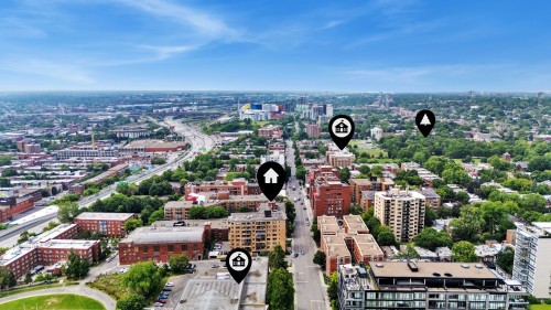 Photo aérienne - 6B-4410 Rue Ste-Catherine O., Westmount, QC - Outdoor With View