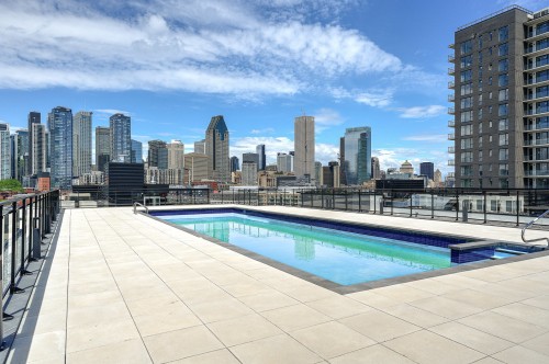 Pool - 409C-1400 Rue Ottawa, Montréal (Le Sud-Ouest), QC - Outdoor With In Ground Pool