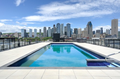 Pool - 409C-1400 Rue Ottawa, Montréal (Le Sud-Ouest), QC - Outdoor With In Ground Pool
