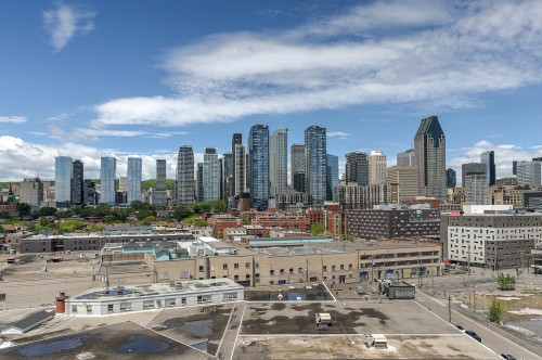 Aerial View - 409C-1400 Rue Ottawa, Montréal (Le Sud-Ouest), QC - Outdoor With View