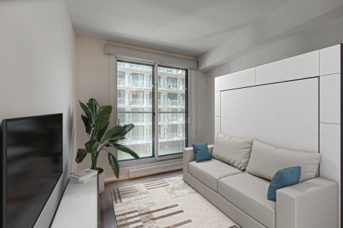 Living Room - 409C-1400 Rue Ottawa, Montréal (Le Sud-Ouest), QC - Indoor