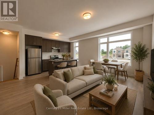 1073 Wheat Boom Drive, Oakville (Jm Joshua Meadows), ON - Indoor Photo Showing Living Room