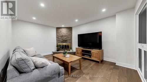 Family Room Virtual Staging - 31 Fullerton Crescent, Markham, ON 