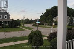 VIEW FROM THE COVERED PORCH - 