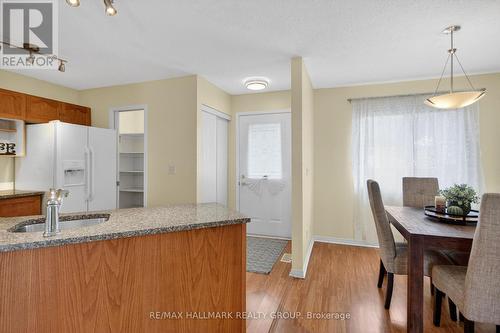 Kitchen and adjacent dining room. - 3 Daphne Crescent, Ottawa, ON 