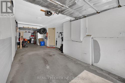Massive garage with entrance to home. - 47 Milloy Place, Aurora, ON 