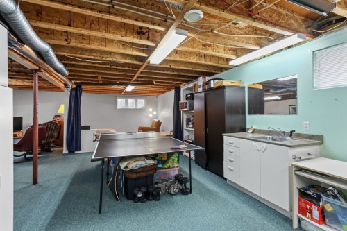 Salle familiale - 305 Rue De La Providence, Sainte-Catherine, QC - Indoor Photo Showing Basement