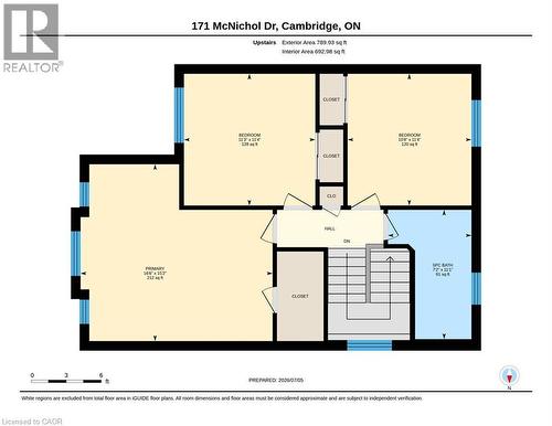 Floor plan - 171 Mcnichol Drive, Cambridge, ON 