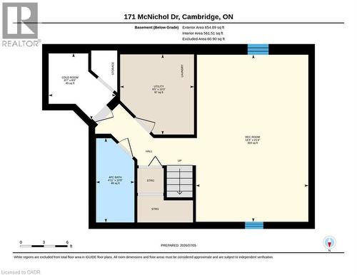 Floor plan - 171 Mcnichol Drive, Cambridge, ON 