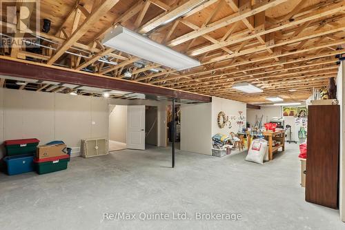 Partially finished lower level - 25 Powerline Road, Quinte West (Murray Ward), ON 