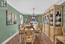 Dining Room overlooks backyard - 