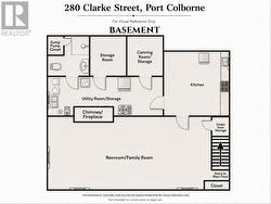 Lower Level Basement Floorplan - 