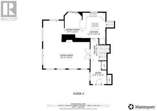 Floor plan - 536 Dovercourt Avenue, Ottawa, ON 
