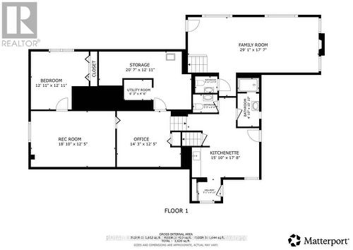 Floor plan - 536 Dovercourt Avenue, Ottawa, ON 